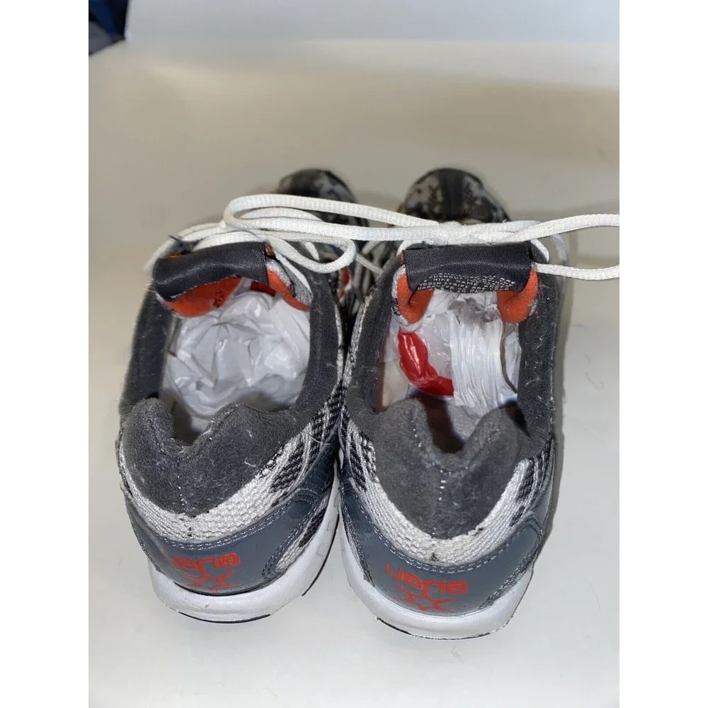 Nike Jana Star Waffle Track Shoes Womens 7.5 Gray 314580-081 Red White Used - Picture 6 of 9